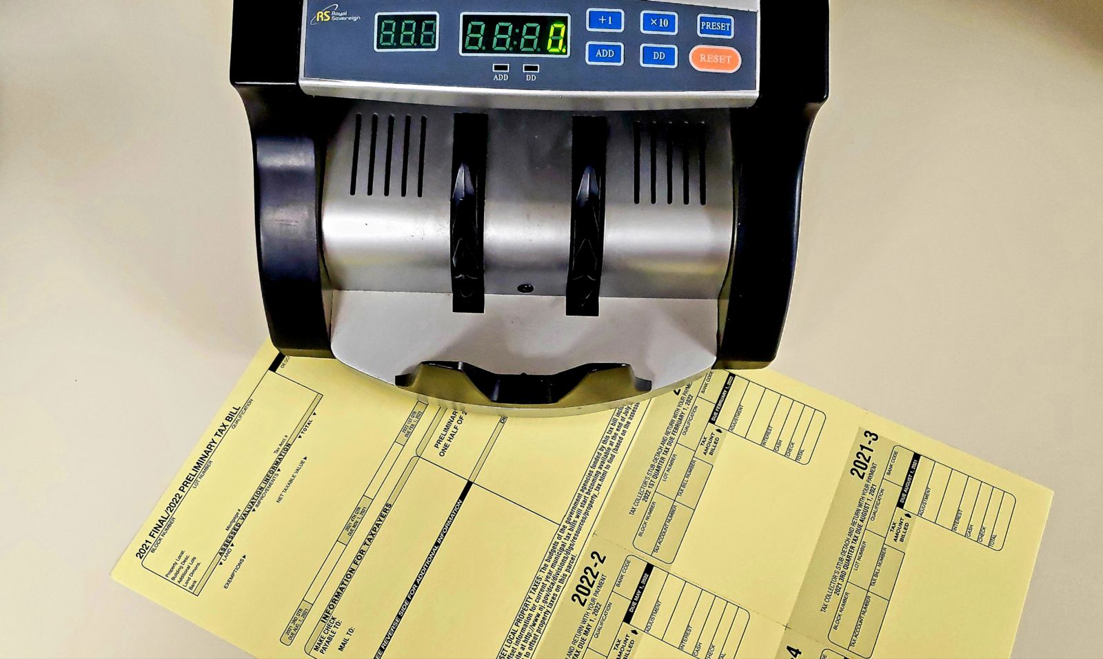 Tax Collection Town of Dover